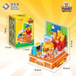 JIALE SPECIAL 54003 CUỘC SỐNG HÀNG NGÀY CỦA KAPIBALA FAT HOUSE bộ đồ chơi xếp lắp ráp ghép mô hình CAPYBARA'S DAILY LIFE 193 khối