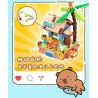 JIALE SPECIAL 54003 CUỘC SỐNG HÀNG NGÀY CỦA KAPIBALA FAT HOUSE bộ đồ chơi xếp lắp ráp ghép mô hình CAPYBARA'S DAILY LIFE 193 khối