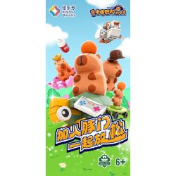 JIALE SPECIAL 54008 CUỘC SỐNG HÀNG NGÀY CỦA KAPIBALA KHÔNG CÓ TÍNH SÁNG TẠO bộ đồ chơi xếp lắp ráp ghép mô hình CAPYBARA'S DAILY LIFE 183 khối