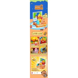 JIALE SPECIAL 54008 CUỘC SỐNG HÀNG NGÀY CỦA KAPIBALA KHÔNG CÓ TÍNH SÁNG TẠO bộ đồ chơi xếp lắp ráp ghép mô hình CAPYBARA'S DAILY LIFE 183 khối