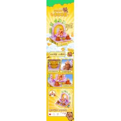 JIALE SPECIAL 54008 CUỘC SỐNG HÀNG NGÀY CỦA KAPIBALA KHÔNG CÓ TÍNH SÁNG TẠO bộ đồ chơi xếp lắp ráp ghép mô hình CAPYBARA'S DAILY LIFE 183 khối