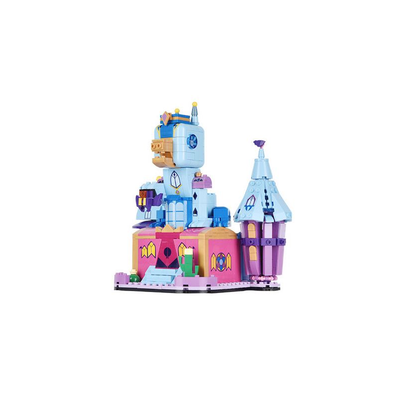 JIALE SPECIAL 30017 CÔNG CHÚA ÂM NHẠC AMÉLIE LÂU ĐÀI TIẾNG THÉT CỦA SISI bộ đồ chơi xếp lắp ráp ghép mô hình Movie & Game Phim Và Trò Chơi 716 khối