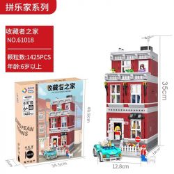 JIALE SPECIAL 30018 PINLEJIA NGÔI NHÀ CỦA NHỮNG SƯU TẬP bộ đồ chơi xếp lắp ráp ghép mô hình 1425 khối