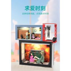 JIALE SPECIAL 33003 SPY PLAY HOUSE THỜI GIAN TÁN TỈNH bộ đồ chơi xếp lắp ráp ghép mô hình Movie & Game SPY FAMILY Phim Và Trò Chơi 781 khối