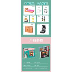 JIALE SPECIAL 33003 SPY PLAY HOUSE THỜI GIAN TÁN TỈNH bộ đồ chơi xếp lắp ráp ghép mô hình Movie & Game SPY FAMILY Phim Và Trò Chơi 781 khối