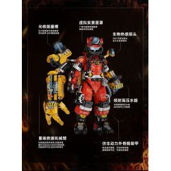 IBLOCK IB1101 1101 CITY DREAM HERO GIẢI CỨU VƯỢT RANH GIỚI bộ đồ chơi xếp lắp ráp ghép mô hình CITY DREAM HEROES 1240 khối