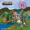 XINGBAO XB-09003 09003 XB09003 non  KHU CHỢ TRÊN CÂY bộ đồ chơi xếp lắp ráp ghép mô hình Minecraft BLOCK WORLD MYSTERIES OF BASE Game Xây Dựng 1114 khối