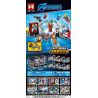 MG 1156 TRUNG TÂM NGHIÊN CỨU ÁO GIÁP IRON MAN 8 KẾT HỢP bộ đồ chơi xếp lắp ráp ghép mô hình Super Heroes Siêu Nhân Anh Hùng 359 khối