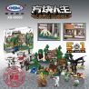 XINGBAO XB-09003 09003 XB09003 non  KHU CHỢ TRÊN CÂY bộ đồ chơi xếp lắp ráp ghép mô hình Minecraft BLOCK WORLD MYSTERIES OF BASE Game Xây Dựng 1114 khối