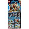 MG 1283 CĂN PHÒNG BÍ ẨN CỦA IRON MAN 4 SỰ KẾT HỢP bộ đồ chơi xếp lắp ráp ghép mô hình Super Heroes Siêu Nhân Anh Hùng 367 khối