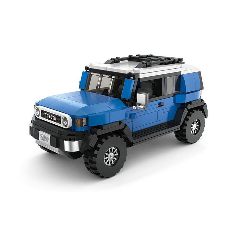 HAPPY BUILD SHINEYU XINYU PANGU PRO BLOCKS PB8806 8806 XE ĐỊA HÌNH TOYOTA CRUISER FJ40 bộ đồ chơi xếp lắp ráp ghép mô hình Racers Đua Tốc Độ 622 khối