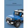 HAPPY BUILD SHINEYU XINYU PANGU PRO BLOCKS PB8806 8806 XE ĐỊA HÌNH TOYOTA CRUISER FJ40 bộ đồ chơi xếp lắp ráp ghép mô hình Racers Đua Tốc Độ 622 khối