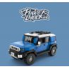 HAPPY BUILD SHINEYU XINYU PANGU PRO BLOCKS PB8806 8806 XE ĐỊA HÌNH TOYOTA CRUISER FJ40 bộ đồ chơi xếp lắp ráp ghép mô hình Racers Đua Tốc Độ 622 khối