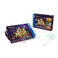 ZHEGAO 613004 HỌC VIỆN PHÉP THUẬT bộ đồ chơi xếp lắp ráp ghép mô hình Creator MAGIC ACADEMY Sáng Tạo 2925 khối