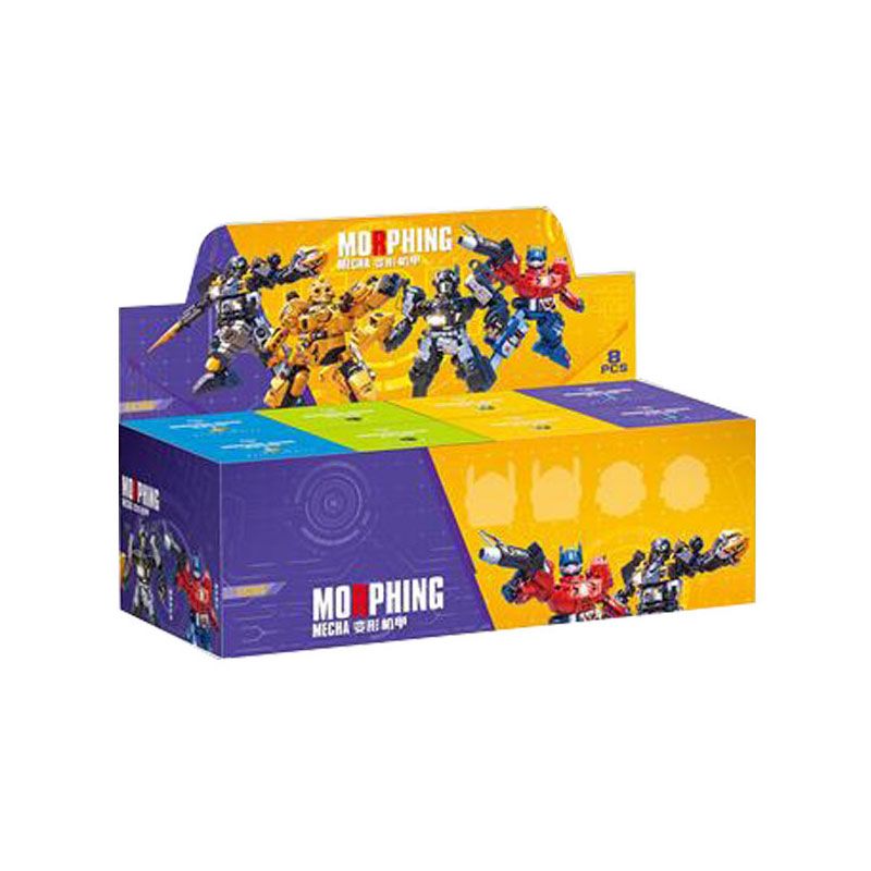 ACCUMULATING WISDOM STAR 66386 4 LOẠI MECHA BIẾN HÌNH NGƯỜI BẢO VỆ BÓNG ĐÊM CHÚA TỂ OPTIMUS PHANTOM HORNET HIỆP SĨ GÂY SỐC bộ đồ chơi xếp lắp ráp ghép mô hình Movie & Game Phim Và Trò Chơi