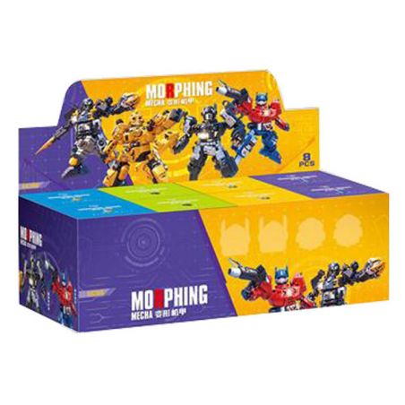 ACCUMULATING WISDOM STAR 66386 4 LOẠI MECHA BIẾN HÌNH NGƯỜI BẢO VỆ BÓNG ĐÊM CHÚA TỂ OPTIMUS PHANTOM HORNET HIỆP SĨ GÂY SỐC bộ đồ chơi xếp lắp ráp ghép mô hình Movie & Game Phim Và Trò Chơi