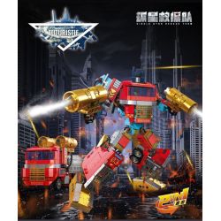 ZHEGAO 912027 CƠ KHÍ CỨU HỘ TOÀN CẦU bộ đồ chơi xếp lắp ráp ghép mô hình Movie & Game CIRCLE STAR RESCUE TEAM Phim Và Trò Chơi 745 khối