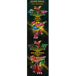 KEEPPLEY 82005 SUPER SENTAI ZYUDEN VELOCIRAPTOR bộ đồ chơi xếp lắp ráp ghép mô hình Technic Kỹ Thuật Công Nghệ Cao Mô Hình Phương Tiện 195 khối