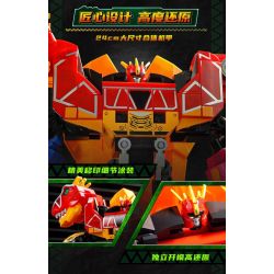 KEEPPLEY 82005 SUPER SENTAI ZYUDEN VELOCIRAPTOR bộ đồ chơi xếp lắp ráp ghép mô hình Technic Kỹ Thuật Công Nghệ Cao Mô Hình Phương Tiện 195 khối