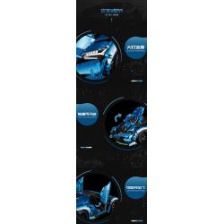 A CRUEL HIGH 24002 SIÊU XE LAMBORGHINI CENTENNIAL BULL tỷ lệ 1:10 bộ đồ chơi xếp lắp ráp ghép mô hình Technic Kỹ Thuật Công Nghệ Cao Mô Hình Phương Tiện 1922 khối