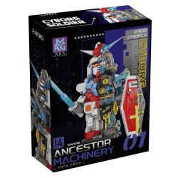 A CRUEL HIGH 24010 TỔ TIÊN CYBORG MECHA bộ đồ chơi xếp lắp ráp ghép mô hình Movie & Game ANCESTOR MACHINERY Phim Và Trò Chơi 1730 khối