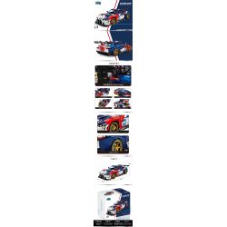 SMALL ANGLE JD040 SIÊU XE BMW bộ đồ chơi xếp lắp ráp ghép mô hình Technic Kỹ Thuật Công Nghệ Cao Mô Hình Phương Tiện 4556 khối