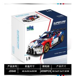 SMALL ANGLE JD040 SIÊU XE BMW bộ đồ chơi xếp lắp ráp ghép mô hình Technic Kỹ Thuật Công Nghệ Cao Mô Hình Phương Tiện 4556 khối