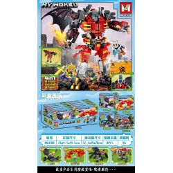 MG 1108 MÔ HÌNH MINECRAFT 4 bộ đồ chơi xếp lắp ráp ghép mô hình Game Xây Dựng