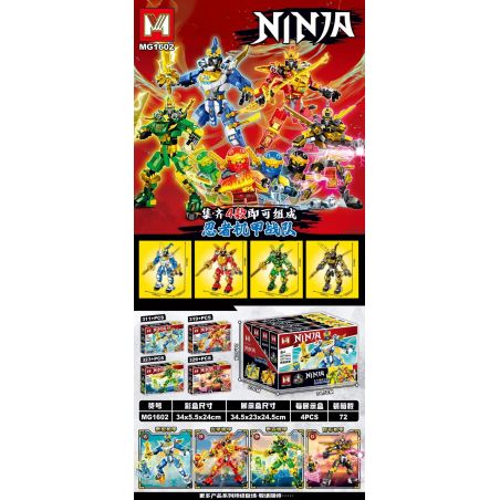 MG 1602 MÔ HÌNH MECHA 4 CHIẾN ĐẤU VỚI NHỆN HAI SÚNG bộ đồ chơi xếp lắp ráp ghép mô hình Super Heroes Siêu Nhân Anh Hùng 1279 khối