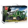 MINGDI LEIBAO K2058 2058 UAV HAI LOẠI MÁY BAY KHÔNG NGƯỜI LÁI TRINH SÁT VÀ CAN THIỆP bộ đồ chơi xếp lắp ráp ghép mô hình Military Army UAV RECONNOITRE Quân Sự Bộ Đội 295 khối