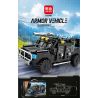 MINGDI LEIBAO K2060 2060 XE BỌC THÉP CỦA LỰC LƯỢNG ĐẶC BIỆT bộ đồ chơi xếp lắp ráp ghép mô hình Military Army ARMOR VEHICLE Quân Sự Bộ Đội 303 khối