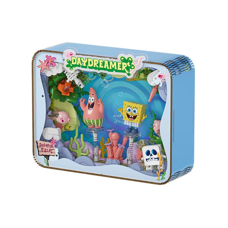 AREA-X AB0031 0031 KHUNG ẢNH FANTASY DREAMLAND LỄ HỘI SỨA SPONGEBOB bộ đồ chơi xếp lắp ráp ghép mô hình Movie & Game Phim Và Trò Chơi