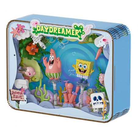 AREA-X AB0031 0031 KHUNG ẢNH FANTASY DREAMLAND LỄ HỘI SỨA SPONGEBOB bộ đồ chơi xếp lắp ráp ghép mô hình Movie & Game Phim Và Trò Chơi
