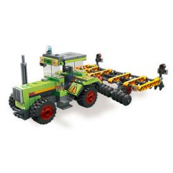 JIESTAR 59224 MÁY XỚI ĐẤT bộ đồ chơi xếp lắp ráp ghép mô hình City TUMBLING CULTIVATOR Thành Phố 247 khối