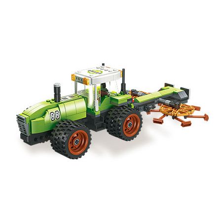 JIESTAR 59226 CÀO QUAY bộ đồ chơi xếp lắp ráp ghép mô hình City ROTARY RAKE Thành Phố 320 khối