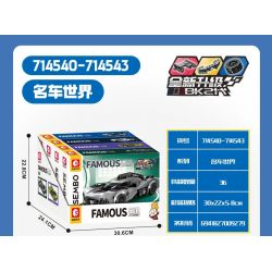 SEMBO 714542 THẾ GIỚI XE NỔI TIẾNG BK2 bộ đồ chơi xếp lắp ráp ghép mô hình Racers Đua Tốc Độ 313 khối