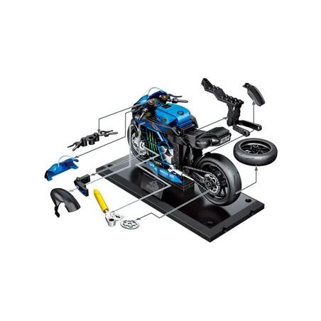 SEMBO 714549 THẾ GIỚI XE NỔI TIẾNG MÁY BK2 bộ đồ chơi xếp lắp ráp ghép mô hình Racers Đua Tốc Độ 245 khối