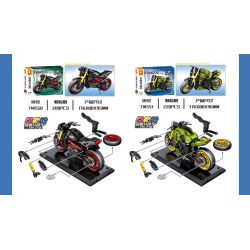 SEMBO 714549 THẾ GIỚI XE NỔI TIẾNG MÁY BK2 bộ đồ chơi xếp lắp ráp ghép mô hình Racers Đua Tốc Độ 245 khối