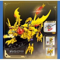 SEMBO 103369 MECHA THÉP GIÁP QIONGQI bộ đồ chơi xếp lắp ráp ghép mô hình 463 khối