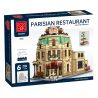 MorkModel 10212 Mork Model 10212 NHÀ HÀNG PARIS bộ đồ chơi xếp lắp ráp ghép mô hình Creator PARISIAN RESTAURANT Sáng Tạo 3104 khối
