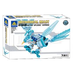 Kazi KY8113 8113 8 LOẠI JIGOKUMON bộ đồ chơi xếp lắp ráp ghép mô hình MECHANICAL BEAST 1370 khối