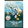 Kazi KY8113 8113 8 LOẠI JIGOKUMON bộ đồ chơi xếp lắp ráp ghép mô hình MECHANICAL BEAST 1370 khối