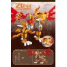 Kazi KY8113 8113 8 LOẠI JIGOKUMON bộ đồ chơi xếp lắp ráp ghép mô hình MECHANICAL BEAST 1370 khối