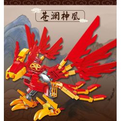 Kazi KY8113 8113 8 LOẠI JIGOKUMON bộ đồ chơi xếp lắp ráp ghép mô hình MECHANICAL BEAST 1370 khối