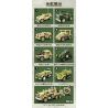 Kazi KY82063 82063 XE TẢI KFZ-69 SÚNG CHỐNG TĂNG 8 TỔ HỢP bộ đồ chơi xếp lắp ráp ghép mô hình KFZ-69 TRUCK ANTI TANK GUN 537 khối