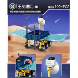 Kazi KY83040 83040 CĂN CỨ PHÓNG TÊN LỬA VŨ TRỤ 8 TỔ HỢP bộ đồ chơi xếp lắp ráp ghép mô hình City SPACE ROCKET LAUNCH SITE Thành Phố 775 khối