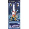 Kazi KY83040 83040 CĂN CỨ PHÓNG TÊN LỬA VŨ TRỤ 8 TỔ HỢP bộ đồ chơi xếp lắp ráp ghép mô hình City SPACE ROCKET LAUNCH SITE Thành Phố 775 khối
