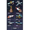 Kazi KY83040 83040 CĂN CỨ PHÓNG TÊN LỬA VŨ TRỤ 8 TỔ HỢP bộ đồ chơi xếp lắp ráp ghép mô hình City SPACE ROCKET LAUNCH SITE Thành Phố 775 khối