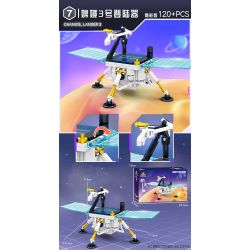 Kazi KY83040 83040 CĂN CỨ PHÓNG TÊN LỬA VŨ TRỤ 8 TỔ HỢP bộ đồ chơi xếp lắp ráp ghép mô hình City SPACE ROCKET LAUNCH SITE Thành Phố 775 khối