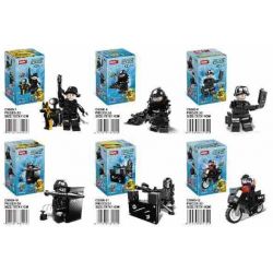 WOMA C5000 5000 MÔ HÌNH ĐỘI SWAT 12 bộ đồ chơi xếp lắp ráp ghép mô hình Military Army Quân Sự Bộ Đội 376 khối